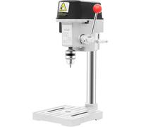 Perceuse de table professionnelle, perceuse à colonne, contrôle de la vitesse, mini perceuse de table, perceuse de banc pour la fabrication de bijoux, l'usinage du bois et le perçage de métaux, 340W