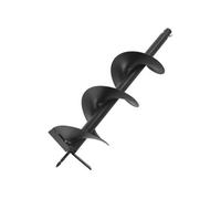 vidaXL Perceuse de tarière de sol jardinage – Mèche vrille acier 200 mm