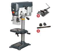 Perceuse d'établi jusque ø 20 mm raccord CM2 550W 400V 12 vitesses + étau de perçage + jeu de boulons Optidrill DQ22 400V PACK