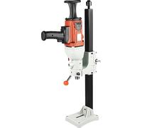 Perceuse, eau/sec, support réglable, rouge