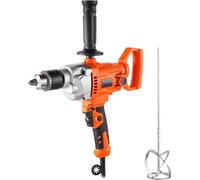 Perceuse électrique 12,7mm avec mélangeur - Perceuse Kit Mélangeur 850 tr/min 3,2 A - Perceuse mélangeuse avec poignée en D - Pour percer et mélanger - Perceuse multifonctionnelle avec mélangeur pour