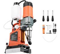Perceuse électrique, 1400W, diamètre maximal de perçage 50 mm, vitesse variable de 0 à 850 tr/min, fonction de marche avant/arrière, idéale pour le travail des métaux et les projets de bricolage