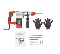 Perceuse Électrique 2200W Marteau Piqueur 930 tr/min Poignée Rotative À 360° Mallette De Transport Pour Percer Rainurer Et Casser Le Béton Les Murs Et Les Sols