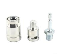 Perceuse électrique à poignée carrée pour marteau électrique, tête de conversion de 10 mm de diamètre du trou avec verrou à ressort intégré, finition galvanisée pour une utilisation multi-scénario