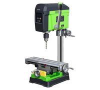 Perceuse électrique, puissance absorbée 400 W, moteur sans balais, compatible avec les accessoires standard, utilisation pour le travail du bois, sacoche de transport incluse