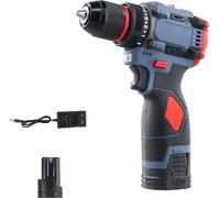 Perceuse électrique sans fil, moteur sans balai, fonction double vitesse, 18V, EU