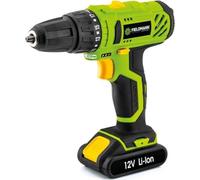 Perceuse Fieldmann FDV 10201-A, Batterie Li-Ion 12 V, 1300 mAh, 10 mm, Mandrin sans clé
