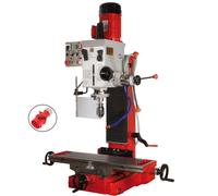 Fraiseuse verticale métal avec tête orientable à 360° D. 45 mm et système de refroidissement - 400 V - 1100 W