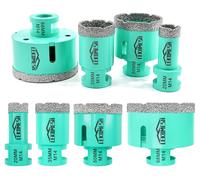 Perceuse M14, couronne de forage diamantée, foret diamanté de 20/35/50/68 mm, couronne de forage, trépan pour céramique, carrelage, marbre, granit et pierre