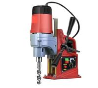 Perceuse Magnétique, Machine de forage d'établi électrique AX13, perceuse magnétique multifonctionnelle pour la construction navale plaques d'acier(AX13RE)