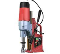 Perceuse Magnétique, Perceuse magnétique AX13/AX16, Machine de forage d'établi électrique multifonctionnelle pour la construction navale plaques d'acier(AX16)