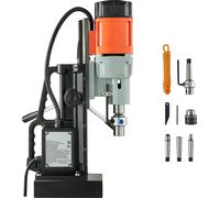 Perceuse magnétique SucceBuy 1,5 kW, capacité de perçage 60 mm, adaptée au filetage de M3 à M16 sur des surfaces métalliques