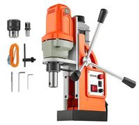 Perceuse magnétique VEVOR 1200 W, diamètre de perçage 38 mm, système de perçage Power Mag 10 000 N, vitesse de rotation 900 tr/min