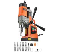 VEVOR Perceuse Magnétique, Perceuse à Colonne Portable 1450 W, 12500 N, 850 tr/min, Max. Diamètre d'Alésage (Foret de Carottage) 40 mm, Max. Profondeur de Carottage 50 mm