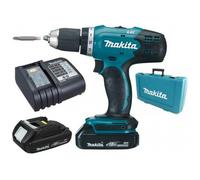 Perceuse Makita DDF453SYE; 18 V; 2x1,5 Ah accu.