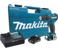 Perceuse Makita DF332DSAE; 12 V; 2x2,0 Ah accu.