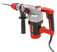 Perceuse-marteau électrique - Outil multifonction 3-en-1 - 2200 W - 220 V - 5 Joules - Avec fil - Rouge
