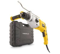 Perceuse-marteau Powerplus 1200W, jaune, taille unique / Prise européenne 220V, jaune, taille unique