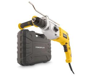 Perceuse-marteau Powerplus 1200W, jaune, taille unique / Prise européenne 220V, jaune, taille unique