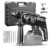 Perceuse-marteau sans fil 3J, système SDS-Plus, 800W, 3 modes, compatible avec Makita 18V