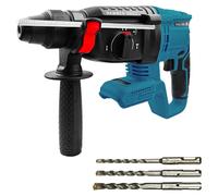 Perceuse-marteau sans fil 650W, compatible avec les batteries Makita 18V/21V, avec 3 forets