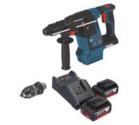 Perceuse-marteau sans fil Bosch GBH 18V-26 F, 18V, 2,6J, SDS-Plus, modèle Solo (sans batterie, sans chargeur) (0611910000), avec mandrin à serrage rapide