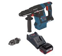 Perceuse-marteau sans fil Bosch GBH 18V-26 F, 18V, 2,6J, SDS-Plus, modèle Solo (sans batterie, sans chargeur) (0611910000), avec mandrin à serrage rapide