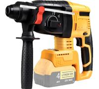 Perceuse-marteau sans fil de 26 mm - Percussion/percussion rotative - Moteur sans balais - 18V, sans fil - Prise européenne - Sans batterie
