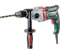 Perceuse METABO BEV 1300-2, Mandrin à Clé 1.5-13 mm, Béton 16 mm, 1100/3100 tr/min, Avec 3 Batteries Li-Power 18 V/5,2 Ah, Coffret Metaloc II