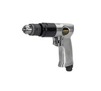Perceuse pneumatique à air comprimé Foret Ø10 mm Max - 6.2 bar Entraînement 3/8" Conso :142 l/min Vitesse 1800 tr/min