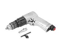 Perceuse pneumatique à grande vitesse 3/8 1700 tr/min, outil de forage à air à rotation réversible pour le perçage de trous pour murs, sols, plaques de fer, meubles, machine