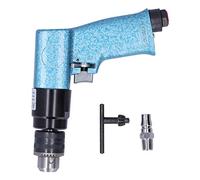 Perceuse pneumatique pneumatique 1800rpm légère industrielle de 10 mm | Bouton poussoir marche avant avec réglage de torsion pour une utilisation pratique sur les plaques de fer et les planches en