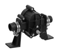 Perceuse-pompe Électrique Portable, Transfert D’eau Auto-amorçant | Plastique Noir Léger et Compact, Installation Rapide, Adapté aux Récipients de Carburant, Situations D’urgence, Débouchage