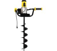 Perceuse pour trous profonds, perceuse électrique EA1200, 230V, perceuse pour pieux, perceuse de jardin, perceuse pour plantations (inclut une mèche de 150 mm, puissance de 1200W, profondeur de perçag