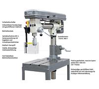 Perceuse radiale de table à courroie trapézoïdale RKBM 16 T