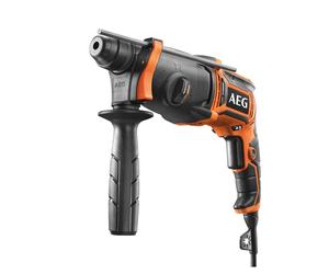 Perceuse rotative bois/métal, AEG, 200 W, SDS+, Noir/Orange
