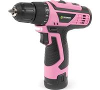Perceuse sans Fil Fieldmann FDV 10249-A, 12 V, 1500 mAh, 2 Vitesses, Mandrin 10 mm, Éclairage LED