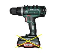 Parkside Perceuse sans fil PABS 20-Li X20V en mallette (sans batterie ni chargeur)