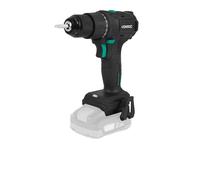 VONROC PRO Perceuse sans fil 20 V - 40 Nm - Moteur sans balais - 17 réglages de couple + mode perceuse - 2 embouts inclus - Batterie et chargeur non inclus