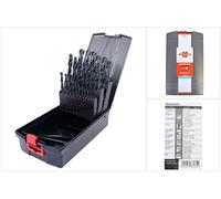 Perceuse spirale würth set 25 pcs. Hss din type n ° 338 assortiment boîte twist drill 06346