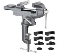 Perceuse-toupie avec fonction de rotation à 360 degrés, perceuse d'établi de 70 mm avec support et axe fixes, 2,8 pouces pour les pièces à usiner sur l'établi, destinée aux ingénieurs et aux chefs d'a