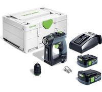 Perceuse-visseuse 10,8V CXS 12 2,5-Plus + 2 batteries 2,5Ah + chargeur + coffret SYSTAINER SYS3 M 187 - FESTOOL - 576864