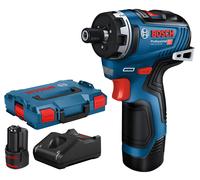 Perceuse-visseuse 12V GSR 12V-35 HX + 2 batteries 3 Ah + chargeur + L-BOXX BOSCH 06019J9100