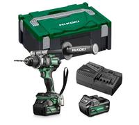 Perceuse Visseuse 140 Nm - HIKOKI - avec 2 batteries 18V 5.0Ah - chargeur - coffret plastique - DS18DCWPZ