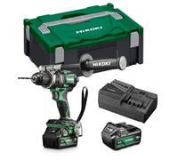 Perceuse Visseuse 140 Nm - HIKOKI - avec 2 batteries 18V 5.0Ah - chargeur - coffret plastique - DS18DCWPZ