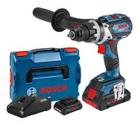 Perceuse-visseuse 18 V GSR 18V-110 C + 2 batteries ProCORE 4 Ah + chargeur + L-BOXX BOSCH 06019G010A