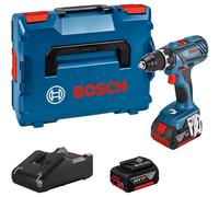 Perceuse-visseuse 18 V GSR 18V-28 + 2 batteries 4 Ah + chargeur + L-BOXX BOSCH 060186610H