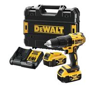 Perceuse visseuse 18V 13 mm DEWALT DCD777M2T-QW -2 batteries Li-Ion 4.0 Ah + chargeur en coffret T-Stak