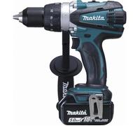 Makita Perceuse visseuse DDF458RTJ 18 V Li‑Ion 13 mm 2x5 Ah avec chargeur en MAKPAC