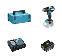 Perceuse-visseuse 18V 40 Nm DDF487ZJ + 1 batterie BL1850B 18V 5 Ah + 1 chargeur DC18RC MAKITA